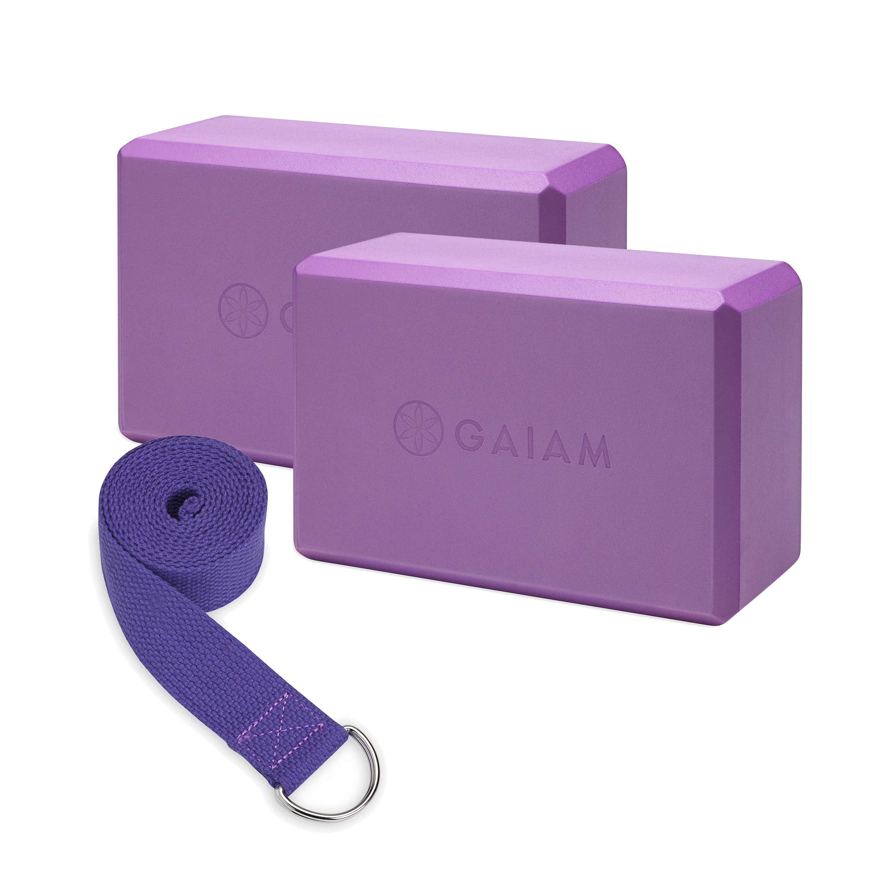 Block & Strap Combo - 2 Pack Deep Purple